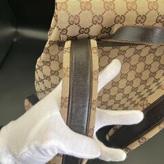 GUCCI バックパック 30238 GGキャンバス ベージュ 3754