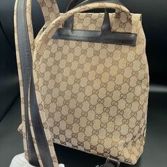GUCCI バックパック 30238 GGキャンバス ベージュ 3754