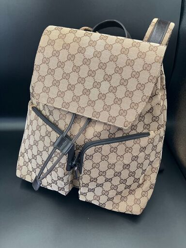 GUCCI バックパック 30238 GGキャンバス ベージュ 3754