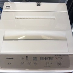 【Panasonic】20年製 全自動洗濯機 6.0kg NA-...