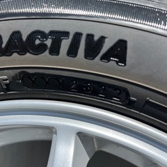 ?155/65R13サマータイヤ！バリ溝溝！?