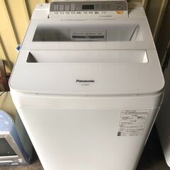 美品！2019年製　パナソニック洗濯機　8kg　NA-FA80H...