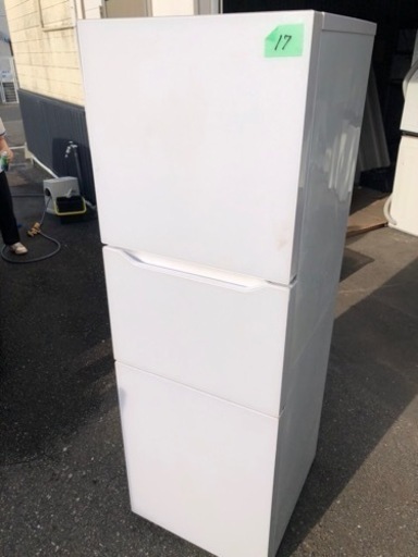 北九州市内配送無料　保証付き　2018年　ツインバード 3ドア冷凍冷蔵庫 幅52.5cm 199L 右開き HR-E919PW パールホワイト 庫内温度3段階切替 大容量冷凍室 トリプルセンサー搭載 製氷皿・製氷ケース付 燕三条 北九州市内配送無料 保証付き 2018年 ツインバード 3ドア冷凍冷蔵庫 幅