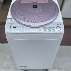 【値下げ】SHARP プラズマクラスター洗濯乾燥機 ES-TX8...