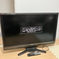 シャープ　亀山　40型　家電 テレビ 液晶テレビ