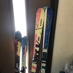 スキー板　カービング　4本