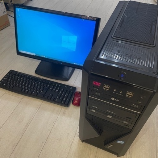 自作タワデスクトップPC 最新Windows11+office 高性能i7-6700 GTX1650