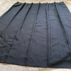 遮光カーテン　黒二枚セット　とても綺麗です。