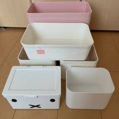 ダイソー   整理ケース 整理ボックス   総額￥1000円 6...
