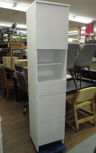 R212 スリム隙間家具、スリム収納家具、一体型、幅40cm Used・キレイ