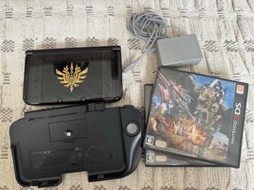 5/8まで】ニンテンドー Nintendo 3DS LL ゴアマガラブラック仕様 純正 