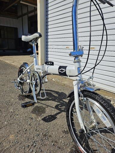お買い上げありがとうございます。シボレー折りたたみ自転車
