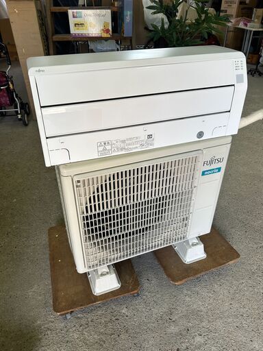 FUJITSU/富士通 ルームエアコン nocria 6畳 2021年製 室内機 AS-220EE8