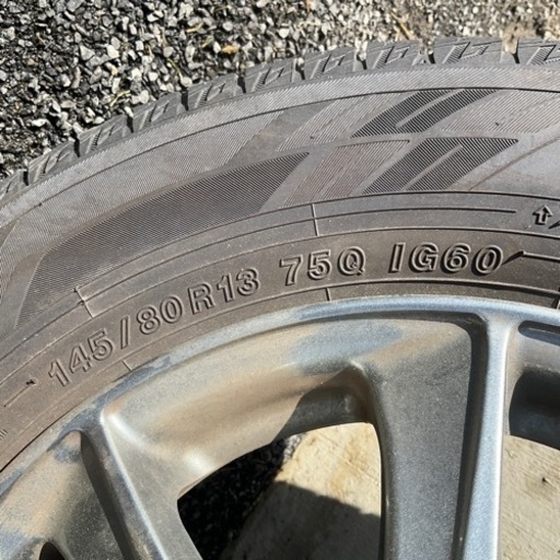 この時期格安！145/80r13ヨコハマタイヤ！スタッドレス！