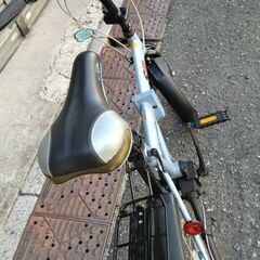 ★引取り限定★希少丸石サイクル★S-BIKE　シャフトドライブ小径車　青系　20型シングル３段変速　マニア向け