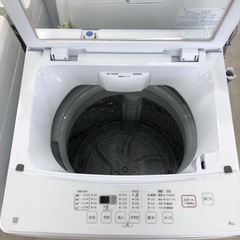 安心の1年間保証付き！ニトリ全自動洗濯機2021年製6.0kg【