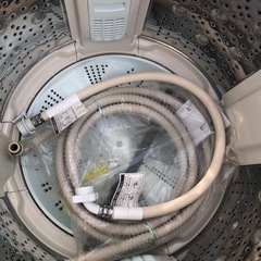 北九州市内配送無料　保証付き　BW-DBK70B-N 縦型洗濯乾燥機 ビートウォッシュ シャンパン [洗濯7.0kg /乾燥3.5kg /ヒーター乾燥 /上開き] 