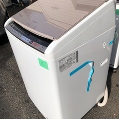 北九州市内配送無料　保証付き　BW-DBK70B-N 縦型洗濯乾燥機 ビートウォッシュ シャンパン [洗濯7.0kg /乾燥3.5kg /ヒーター乾燥 /上開き] 