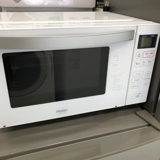 安心の6ヶ月保証付き！ Haier電子レンジ2019年製650W【トレファク堺福田店】