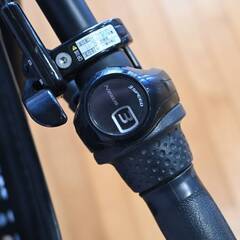 【完売御礼】【大人用】整備済 ブリヂストン アンジェリーナ 20型 中古自転車 たくさん荷物が積める 紫色  <自転車のオオムラ 静岡店>