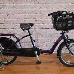 【完売御礼】【大人用】整備済 ブリヂストン アンジェリーナ 20型 中古自転車 たくさん荷物が積める 紫色  <自転車のオオムラ 静岡店>