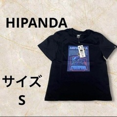 レディース HIPANDA  モノトーンプリント 半袖 Tシャツ...