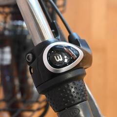 【完売御礼】【大人用】整備済 丸石 ふらっか〜ずキュートミニ 20型 中古自転車 たくさん荷物が積める 濃赤色  <自転車のオオムラ 静岡店>