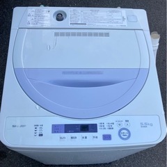シャープ SHARP ES-GE5A-V [全自動洗濯機(5.5...