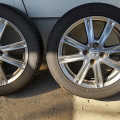 トヨタ　ヴィッツ　RS 純正ホイールとタイヤ