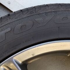 トヨタ　ヴィッツ　RS 純正ホイールとタイヤ