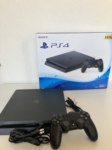 PS4 500GB ジェットブラック【美品】