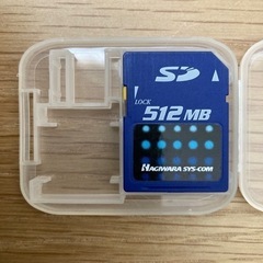 HAGIWARA製SDカード 512MB