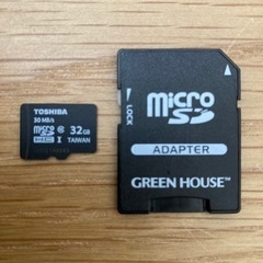 TOSHIBA製SDカード 32GB