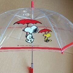 【値下げ】スヌーピーかさ　子供用　傘