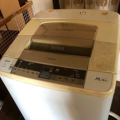 2014年製　HITACHI 洗濯機　ジャンク