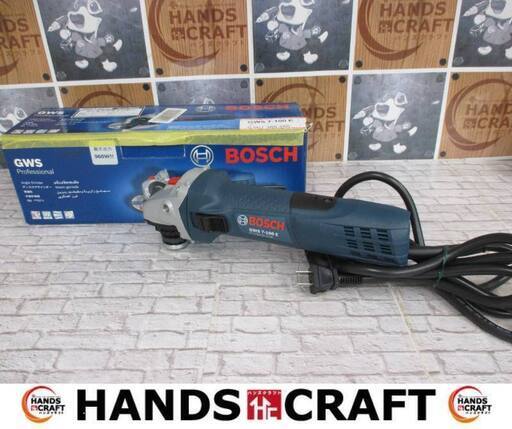ボッシュ　BOSCH　GWS-7-100E　ディスクグラインダ　コード式　中古美品　100mm　【ハンズクラフト宜野湾店】