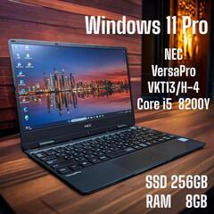 NEC  VersaPro VKT13/H-4   Windows11 Pro   Core i5  8200Y   SSD256GB   RAM8GB