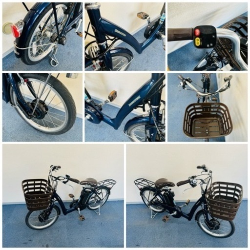 中古ブリヂストン電動アシスト自転車ベルト式B200 大阪 中古ブリヂストン電動アシスト自転車ベルト式 B400 大阪