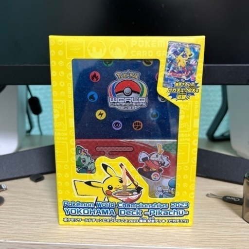 ポケモンワールドチャンピオンシップス2023横浜記念デッキ「ピカチュウ」　未開封