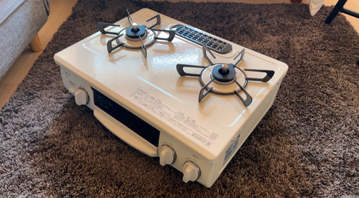 先着順★新品未使用ですが開封済★ガスコンロ(プロパンガス用)お譲りします 先着順‼︎【新品未使用ですが開封済み】ガスコンロ(プロパンガス用)お