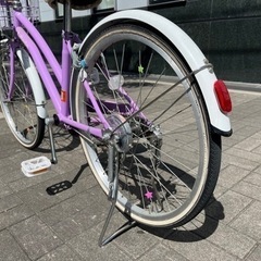 子供用自転車22インチ　Liliale(リリアーレ) パープル【...
