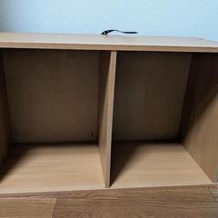 【無料】カラーボックス2個セット 家具 収納家具 カラーボックス...