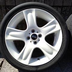 ❁⃘*.゜ハンド染めブルニアMINI 215 45 17 4Ｈ PCD100 +45  YOKOHAMA　ECOS