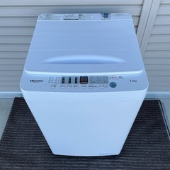 【新品】Hisense 洗濯機