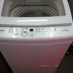 （アクア）　全自動洗濯機７.０ｋｇ　２０２０年製　AQW-GV7...