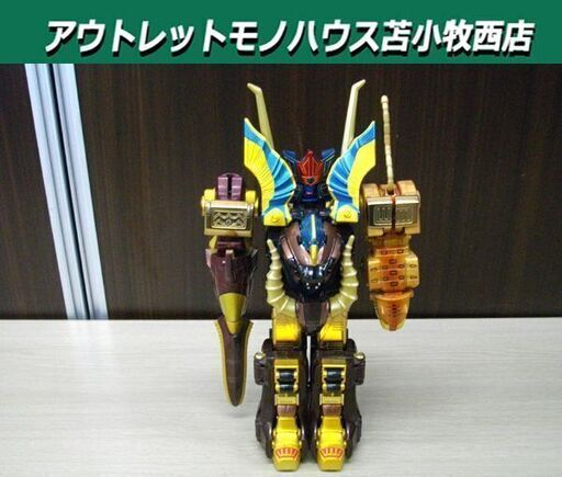 百獣合体ガオゴッド DX超合金 フィギュア 百獣戦隊ガオレンジャー ロボット 戦隊シリーズ 特撮 ジャンク 完成品 プラモデル 苫小牧西店
