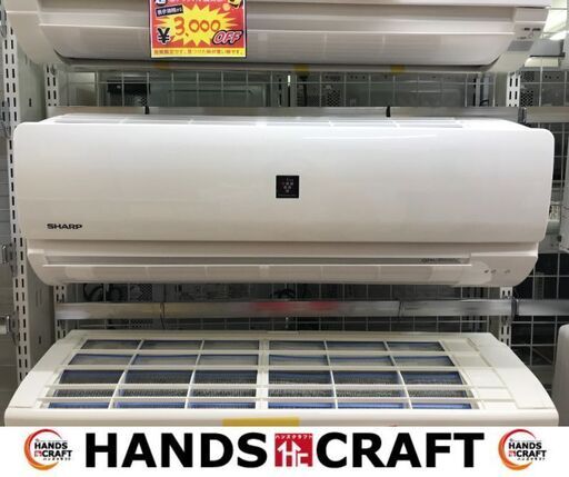 ✨シャープ　中古　AY-J40TD　エアコン　14畳～　2019年製　100V✨うるま市田場✨