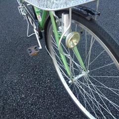 中古自転車3027 27インチ 6段ギヤ ダイナモライト