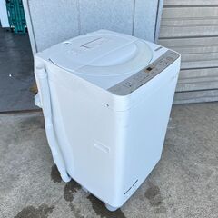 単身者向け 全自動洗濯機 6.0K シャープ ES-GE6C 2...