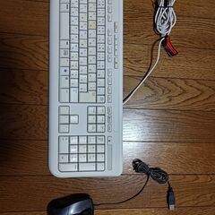 PC用　キーボード　マウス　有線USB接続　